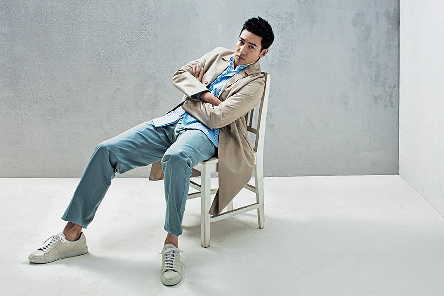 陸毅帥氣寫真大片曝光 風度倜儻燃爆潮男時尚