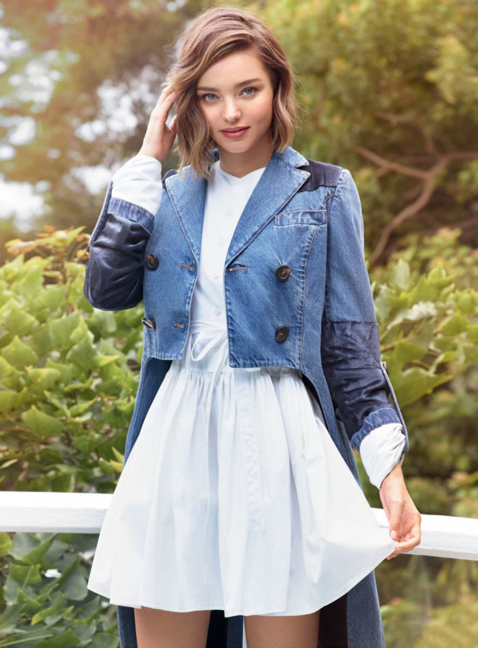 天使辣媽米蘭達(dá)可兒時尚寫真 清爽短發(fā)似少女