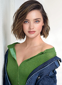 天使辣媽米蘭達可兒時尚寫真 清爽短發(fā)似少女”