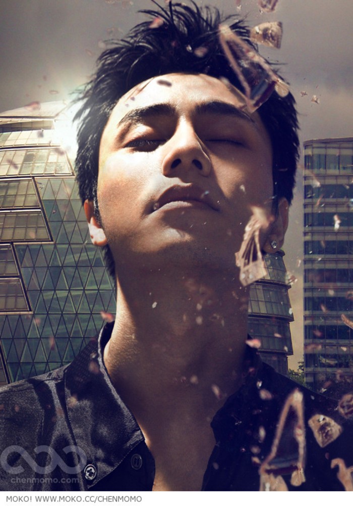 陳坤霸氣犀利寫真圖片