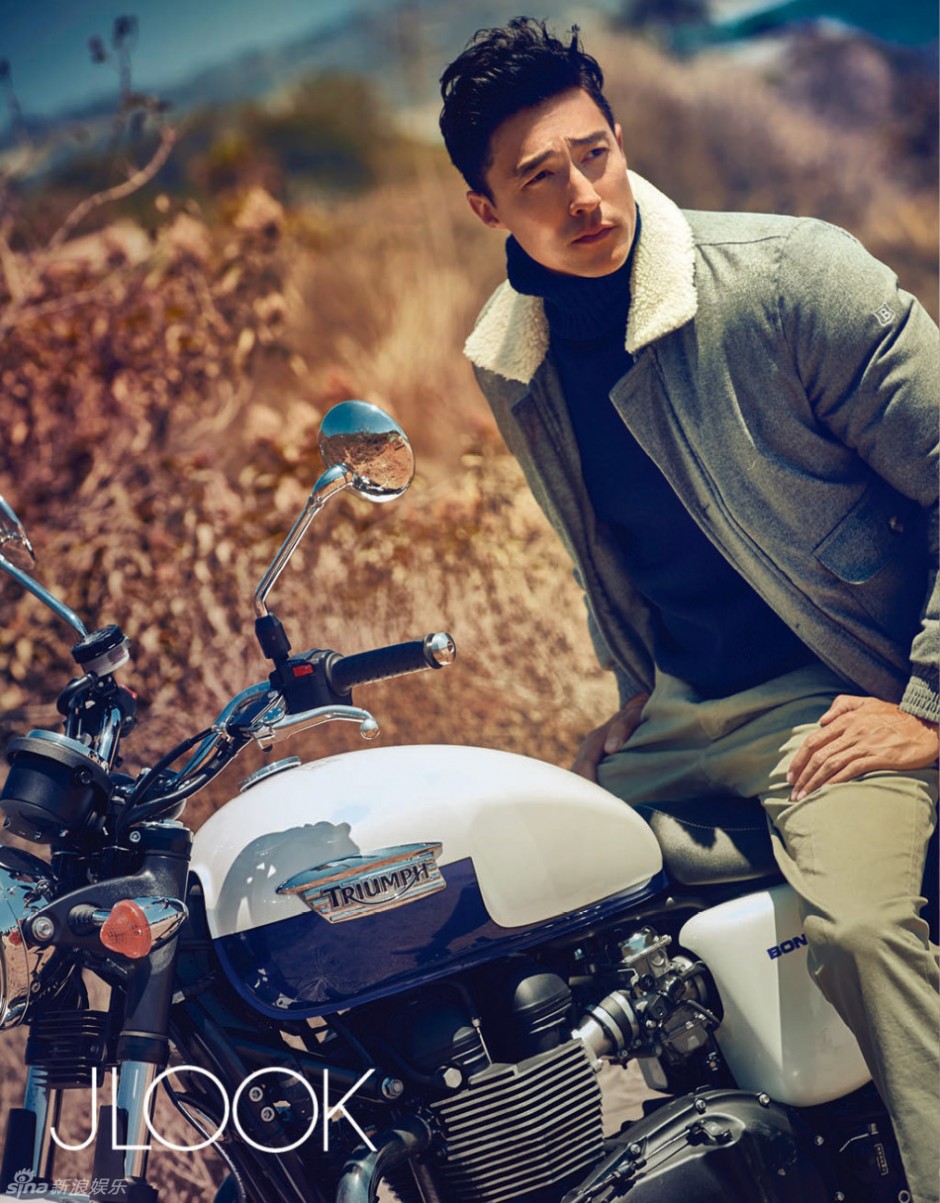韓星丹尼爾亨利時尚畫報 盡顯秋日熟男魅力