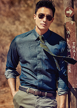 韓星丹尼爾亨利時(shí)尚畫(huà)報(bào) 盡顯秋日熟男魅力