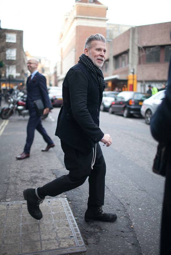 來瞧瞧型男大叔Nick Wooster等人的街頭穿搭