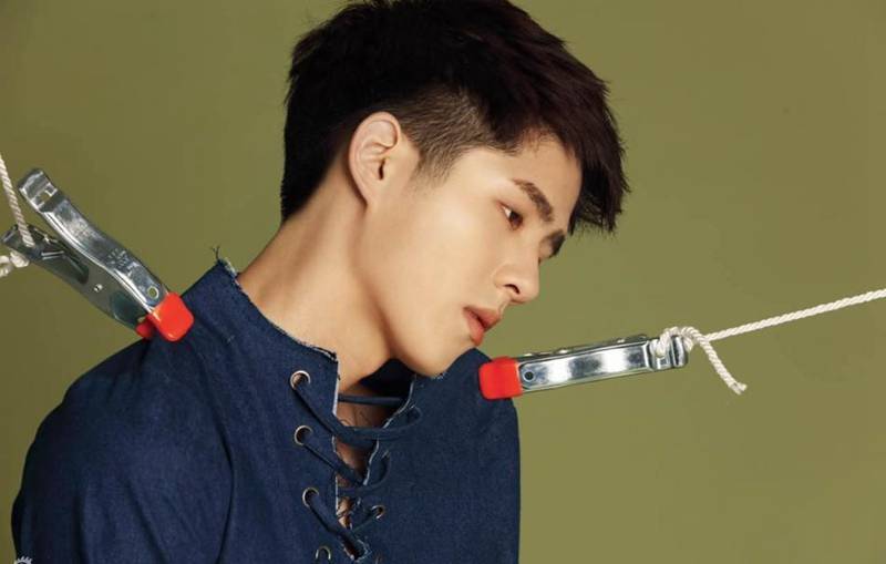 當(dāng)紅小生劉昊然時尚寫真變身扯線木偶