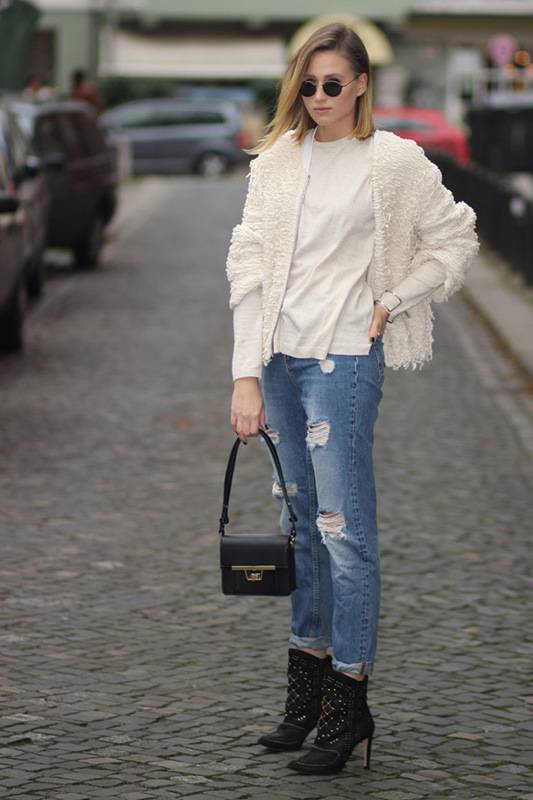 寬松牛仔褲怎么搭配？時尚達人給你不一樣的感覺