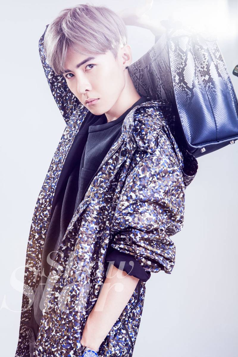 人氣偶像唐禹哲短發(fā)潮流時尚寫真集