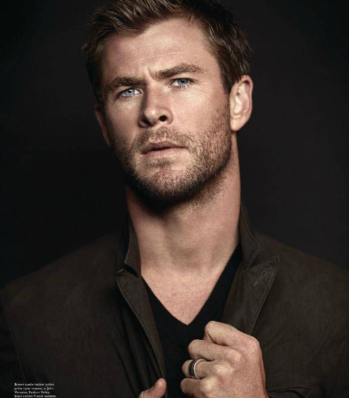 &ldquo;錘哥&rdquo;克里斯全新寫(xiě)真大片 帥氣又有型