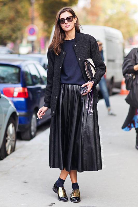 平底鞋怎么搭配?看歐美時尚達(dá)人的穿搭方法