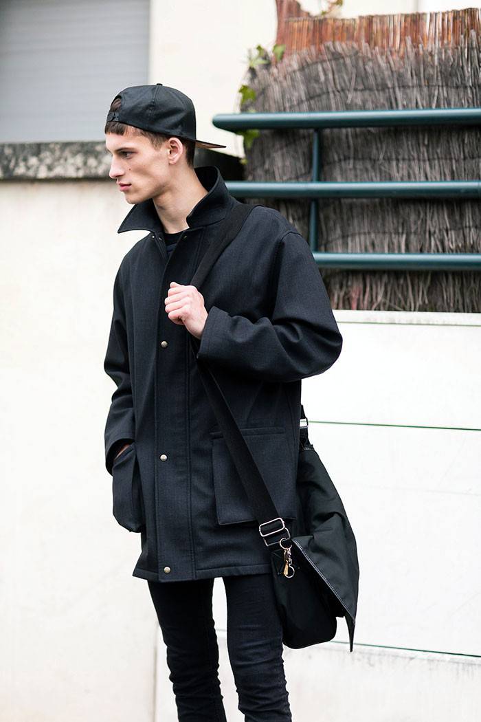 男裝時(shí)裝周的男模街拍look 又是一大波小鮮肉們
