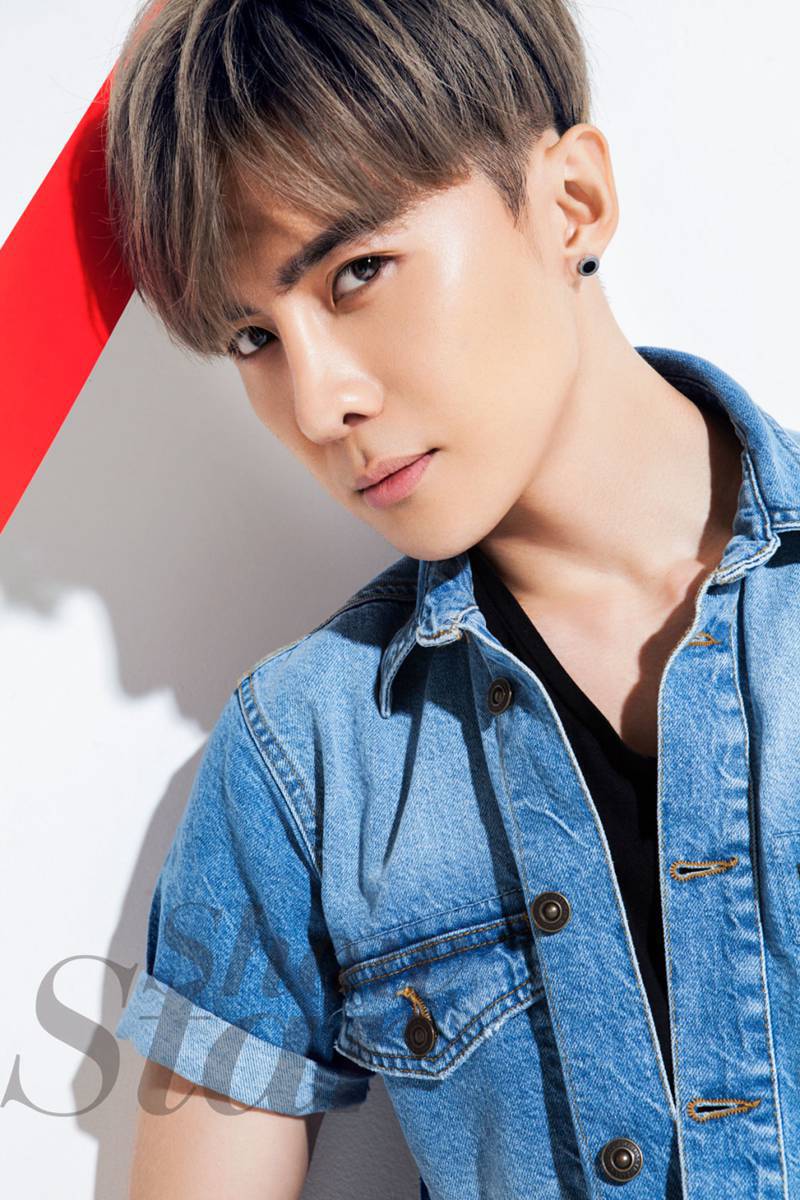 人氣偶像唐禹哲短發(fā)潮流時尚寫真集