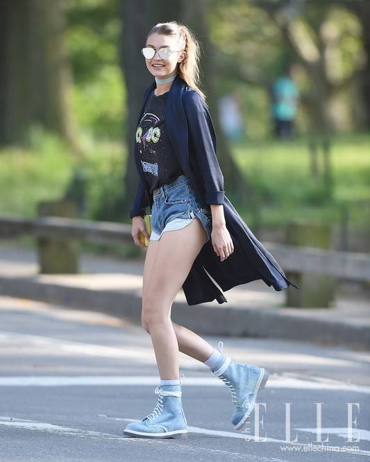 95后超模Gigi Hadid百變時(shí)尚街拍合集