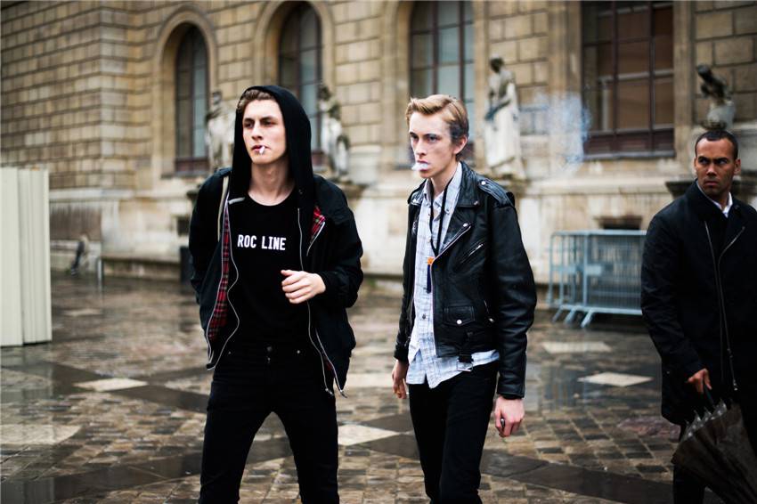 歐美型男街拍 演繹2016最潮時(shí)尚搭配