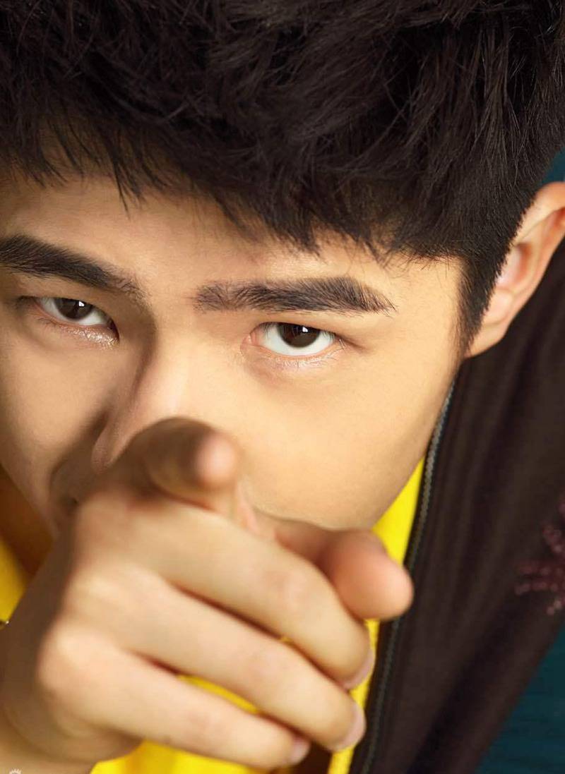 當(dāng)紅小生劉昊然時尚寫真變身扯線木偶