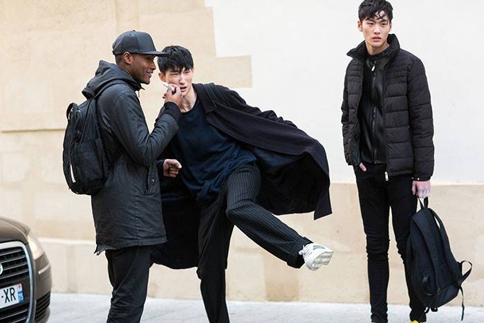 男裝時裝周的男模街拍look 又是一大波小鮮肉們