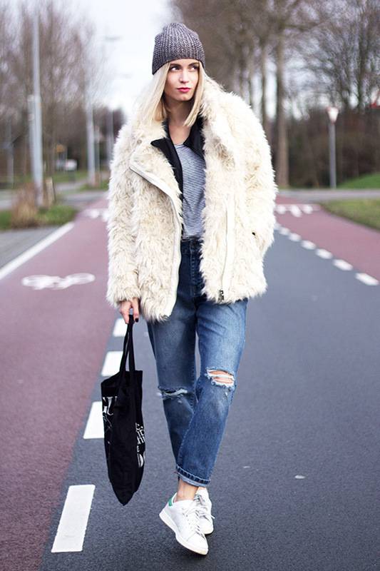 寬松牛仔褲怎么搭配？時尚達人給你不一樣的感覺