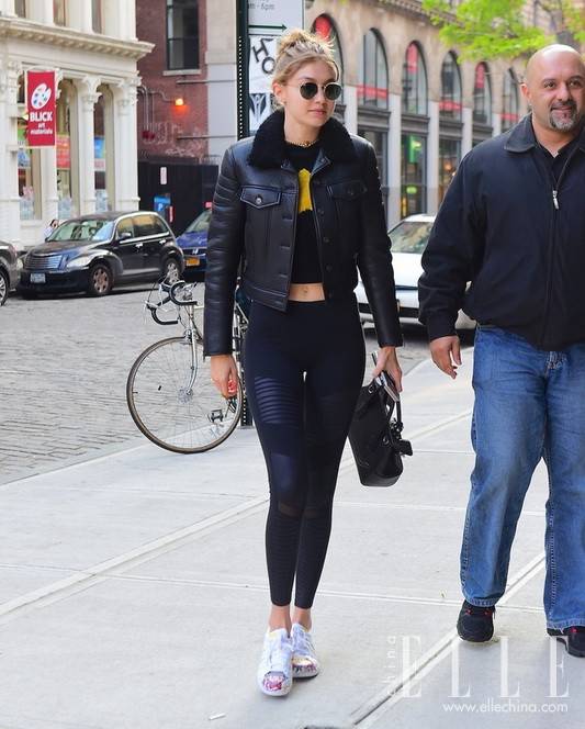 95后超模Gigi Hadid百變時尚街拍合集