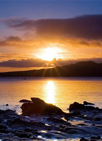 唯美海邊風(fēng)光圖片 春暖花開白浪如山