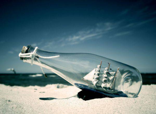 大海藍天沙灘 夏天海邊風景圖片