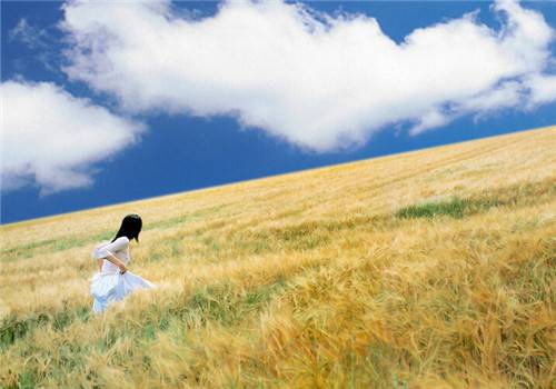 小清新鄉(xiāng)村自然風(fēng)光美景圖片