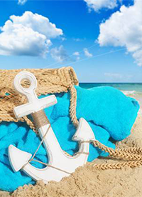 高清唯美風景圖片 夏日沙灘唯美唯俏”