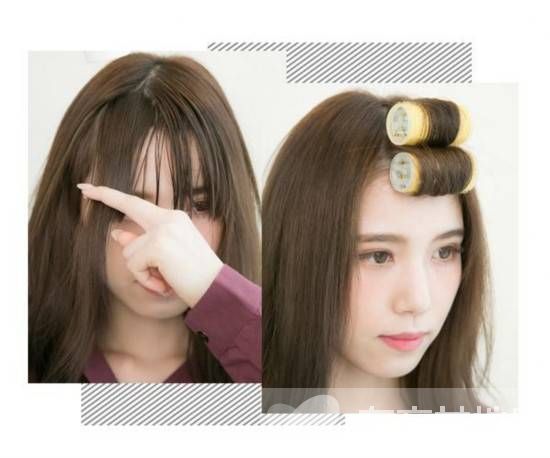 劉海長了不想剪怎么辦 學她們這樣弄會超美的