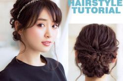 這個夏日當(dāng)然少不了亮麗優(yōu)雅盤發(fā)