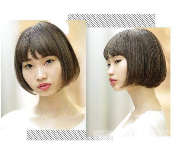 這些齊劉海短發(fā)發(fā)型 讓你的顏值更上一層樓