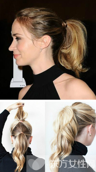 想要清爽減齡發(fā)型嗎 不妨試試高扎馬尾吧