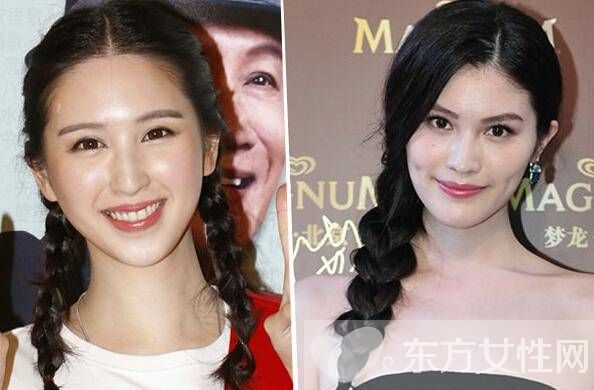 女神同款麻花辮發(fā)型 即使臺風來了也不怕