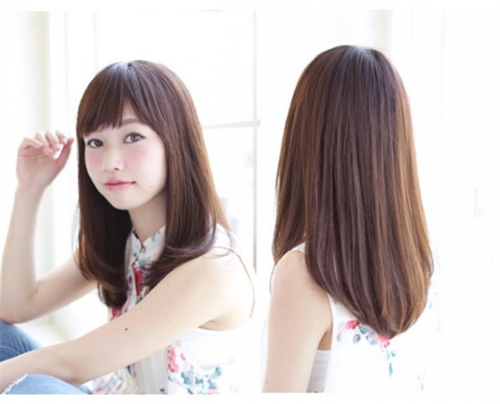 甜美系中長發(fā)發(fā)型推薦 完美演繹清純甜美女神范兒