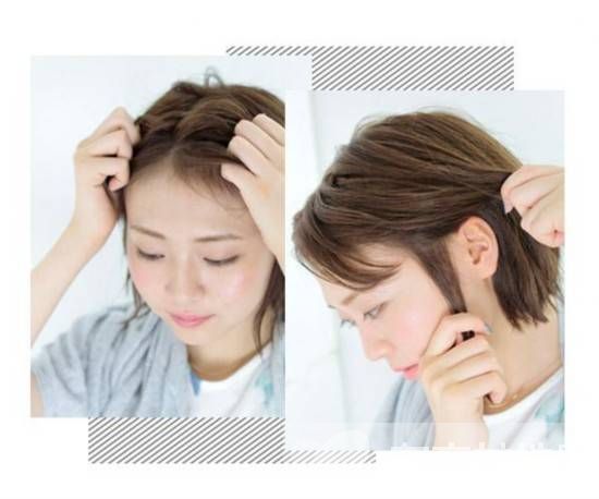 短頭發(fā)怎么扎好看 不妨試試公主頭跟劉海編發(fā)