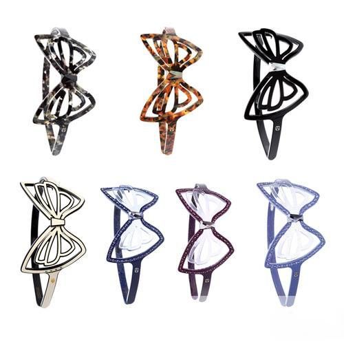 新款A(yù)lexandre de Paris for浪漫蝴蝶結(jié)發(fā)飾品