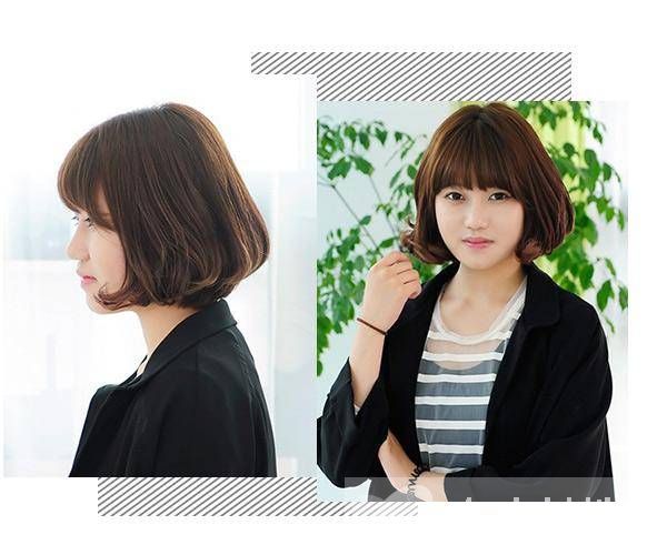 這些齊劉海短發(fā)發(fā)型 讓你的顏值更上一層樓