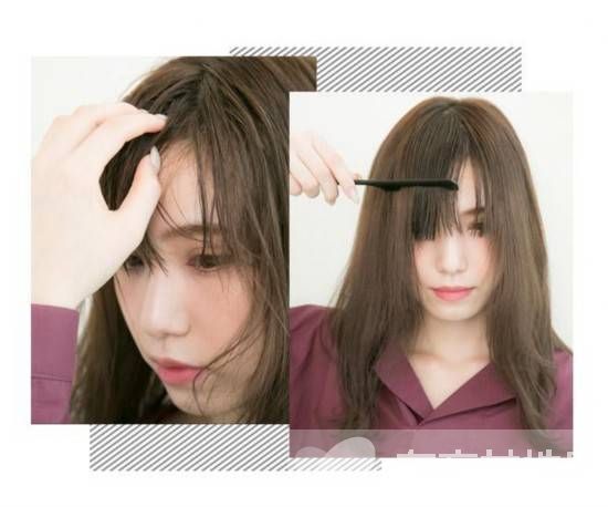 劉海長了不想剪怎么辦 學她們這樣弄會超美的