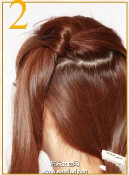 日系發(fā)型之夢幻側(cè)盤大團發(fā)造型