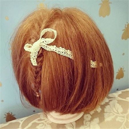 簡(jiǎn)單兩步驟讓辮發(fā)更可愛(ài)