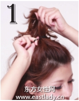 束劉海兒甜甜卷中短發(fā)隨意又不失時尚