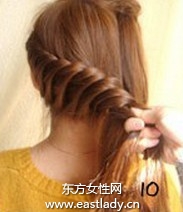 長(zhǎng)發(fā)變編發(fā)打造時(shí)尚發(fā)型