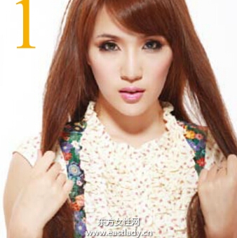 自然直發(fā)發(fā)型打造清爽學(xué)院范