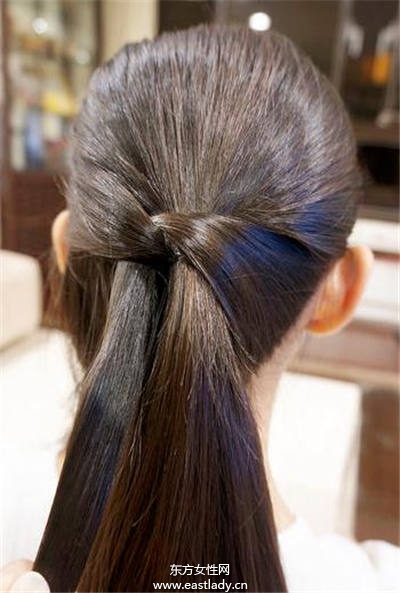 快速綁發(fā) 10種超自然清新馬尾編發(fā)教程圖解