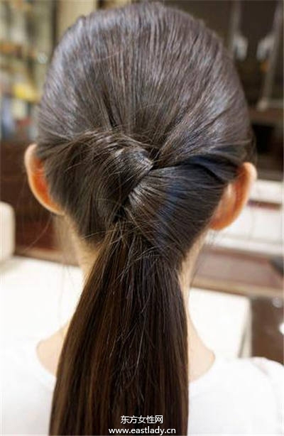 快速綁發(fā) 10種超自然清新馬尾編發(fā)教程圖解