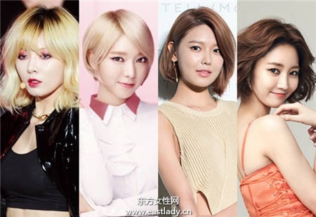 短發(fā)更性感 看韓國(guó)當(dāng)紅女星剪發(fā)前后對(duì)比照