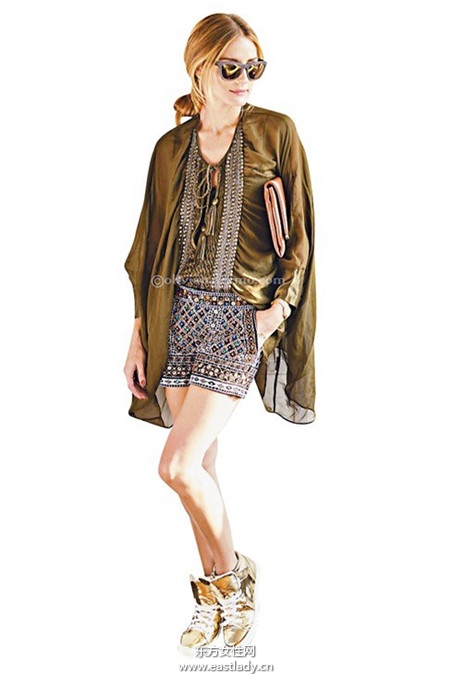 跟當(dāng)紅明星學(xué)綁及肩短發(fā) 變身率性女神