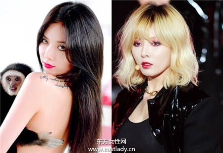 短發(fā)更性感 看韓國(guó)當(dāng)紅女星剪發(fā)前后對(duì)比照