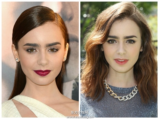 長、短、直、卷全都Hold得住 莉莉柯林斯發(fā)型全紀(jì)錄