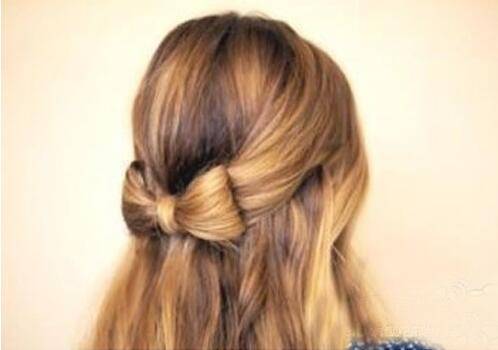 蝴蝶結(jié)發(fā)型扎法步驟介紹 6個(gè)步驟輕松搞定