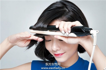 韓系「翹」麗短發(fā) 變身性感小女人