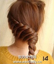 長(zhǎng)發(fā)變編發(fā)打造時(shí)尚發(fā)型