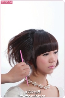 2014年女生短發(fā)發(fā)型DIY(圖)