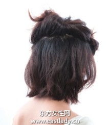 時尚短發(fā)造型很有公主范